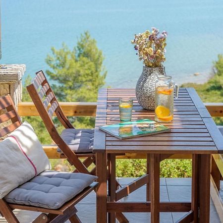 Crystal Beach Villa Chalkís Exterior foto